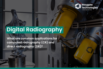 What are common applications for computed radiography (CR) and direct radiography (DR)?
