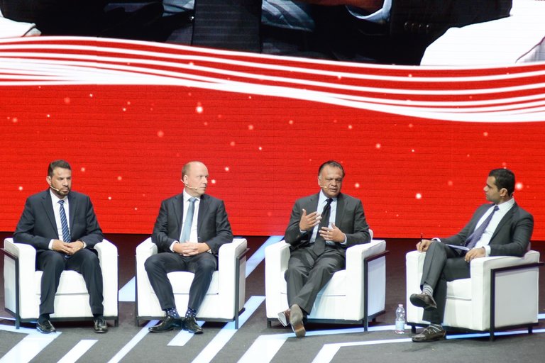 Panel Discussion, Day 2: Moderated by Muqsit Ashraf, Senior Managing Director Global Energy Lead, Accenture Strategy, HOW TO INVENT SMARTER WAYS TO BRING ENERGY TO THE WORLD image