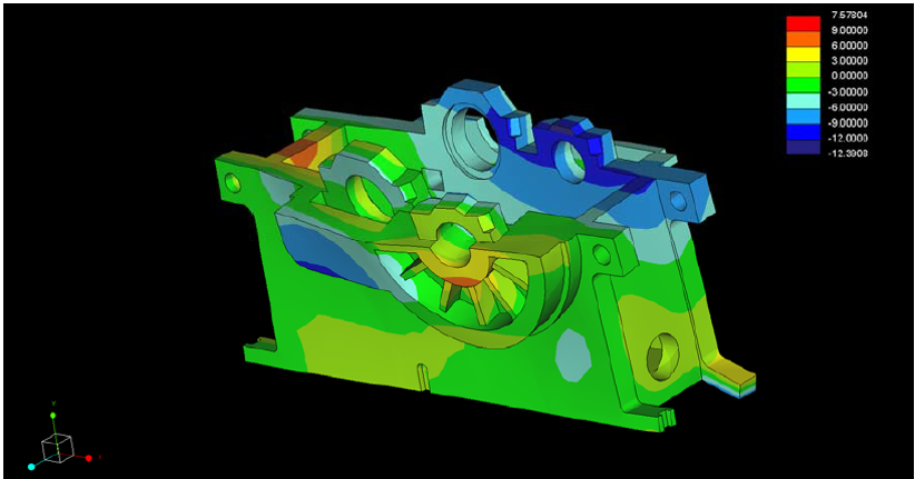 Integral Gears Casing