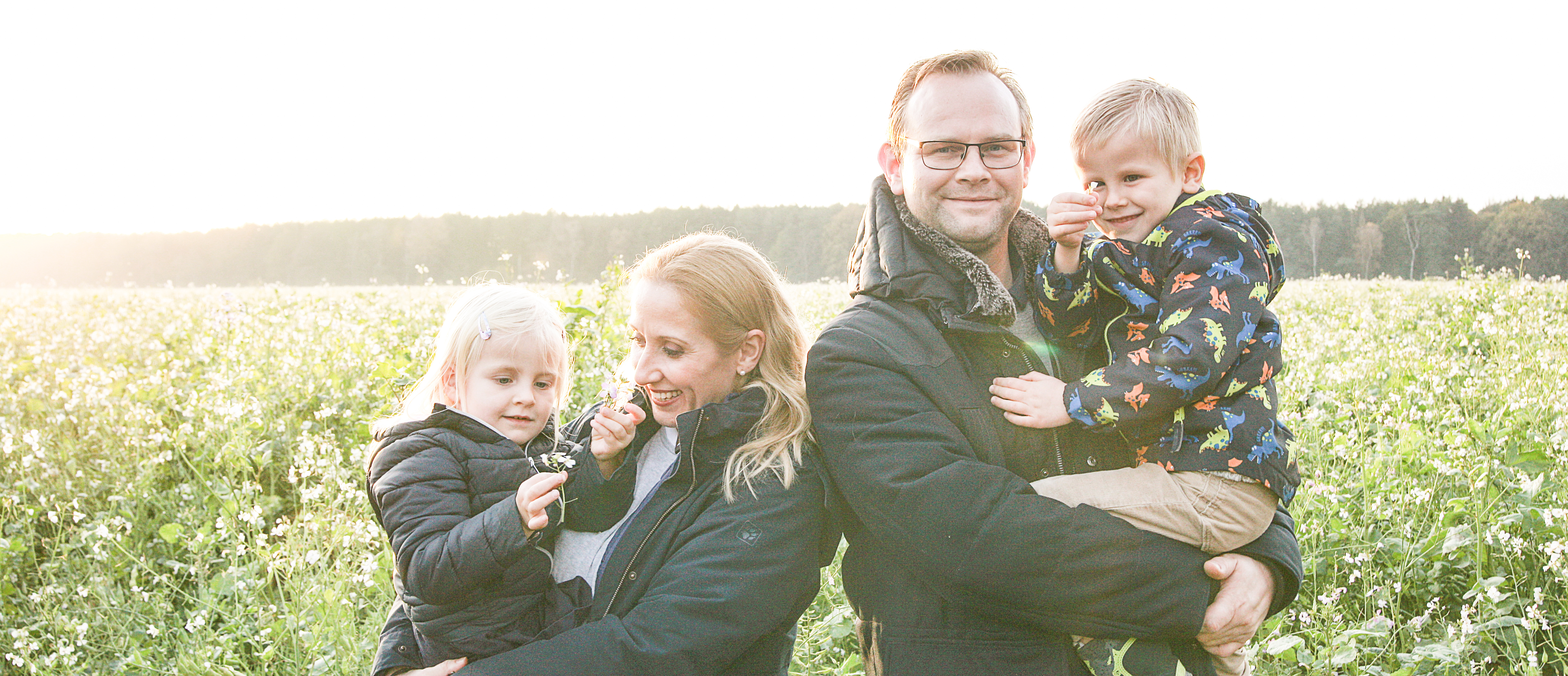 Elisabeth Tauber and family