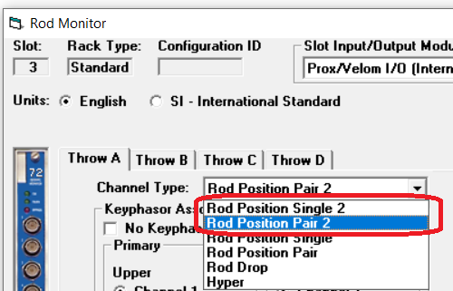 Rod Position Types