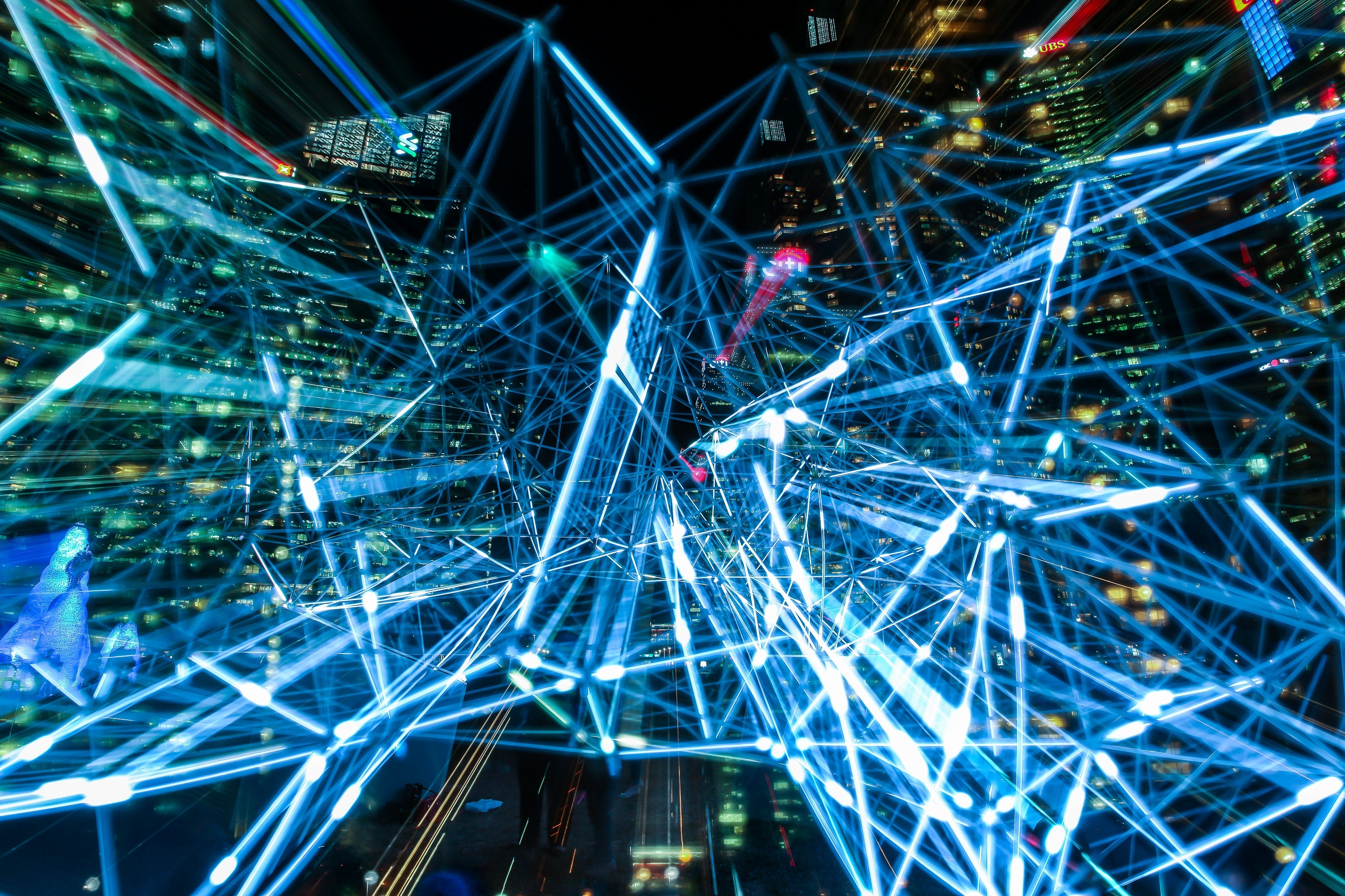 a visual representation of a multi-connection network