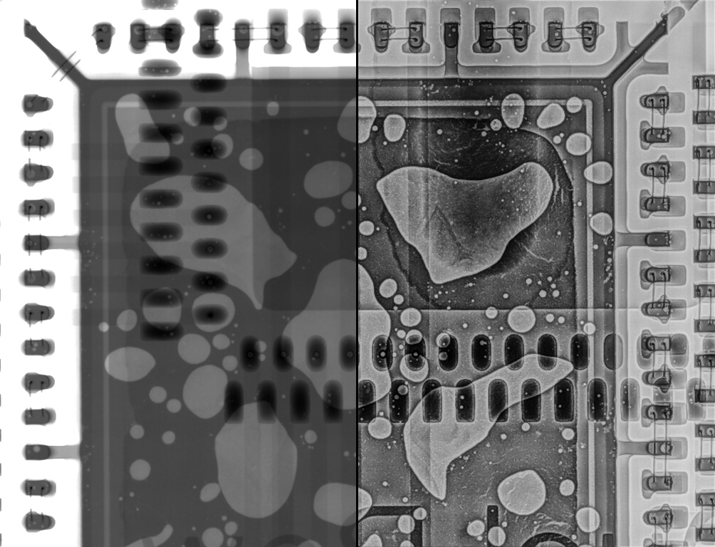 Flash semicon voiding comparison