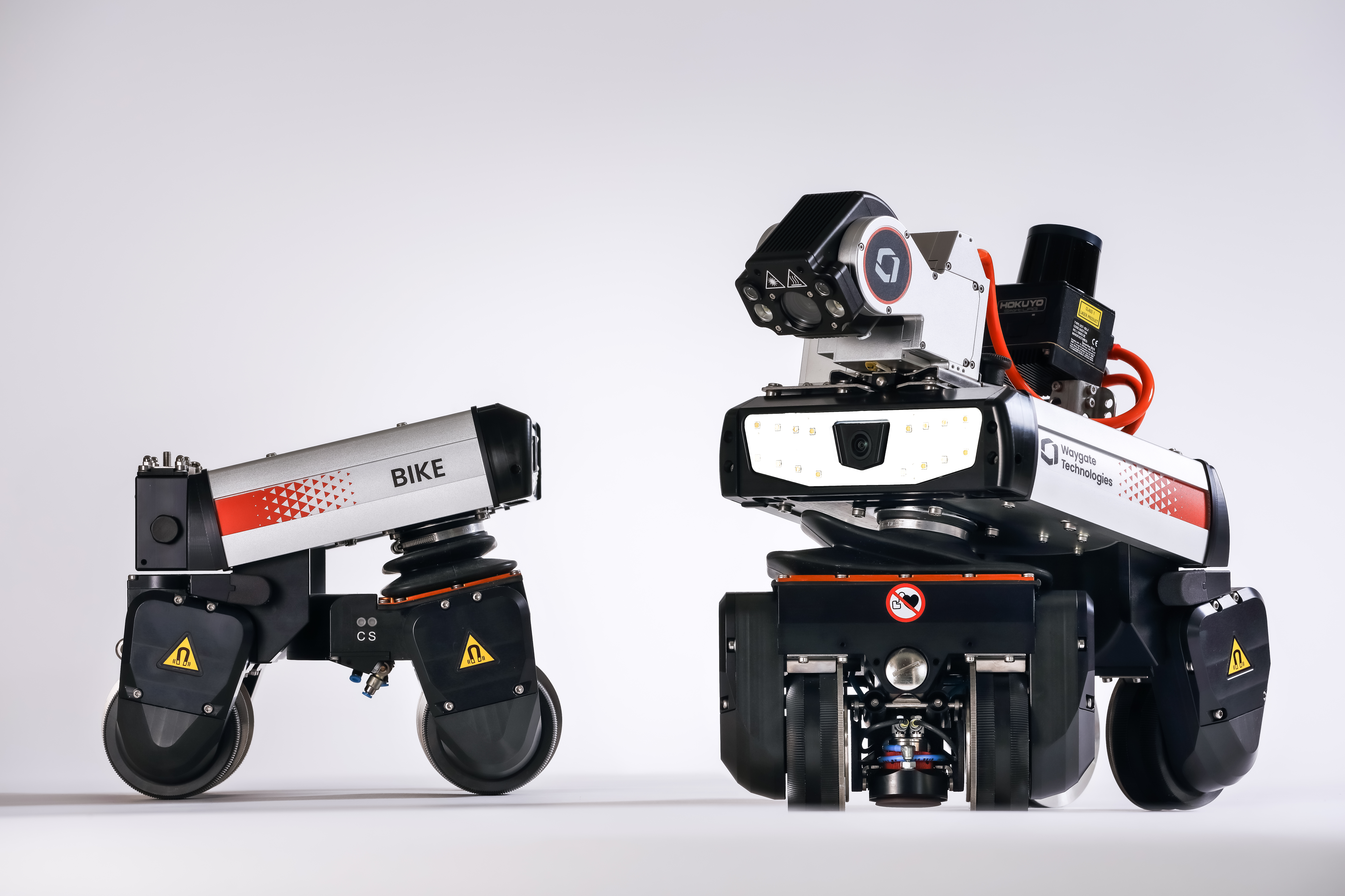 BIKE robot front and side display