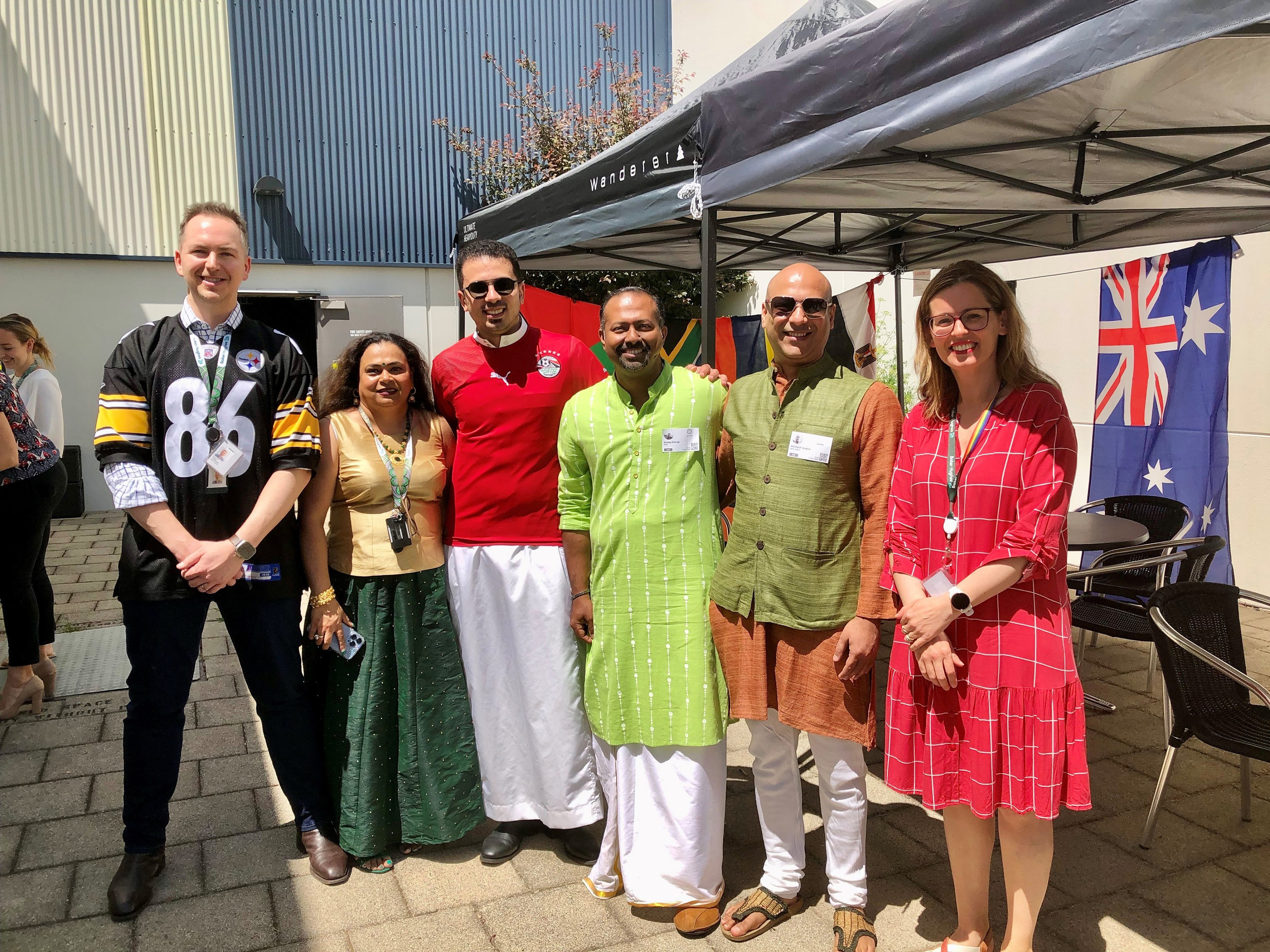 Employees celebrate World Food Day in Australia