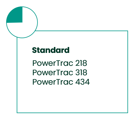 Standard PowerTrac models.
