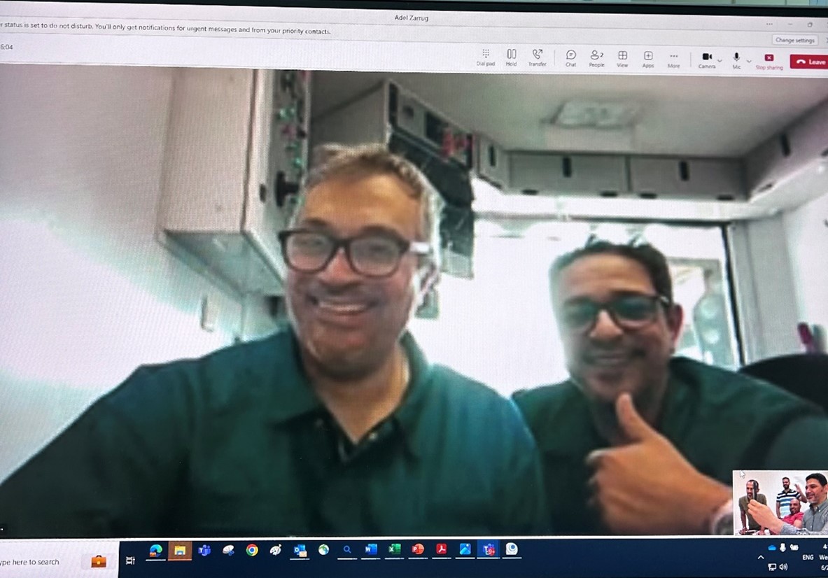 EFS_May2025_SarirOil_Video call meeting
