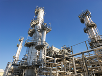 Photo of a refinery
