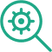 Searching Settings Logo Green