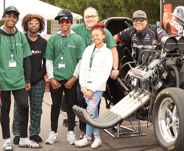 Twinsburg Area High School Students with Rod Martinez and Cruz Pedregon