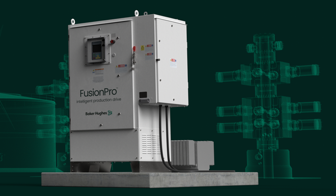 Animation still of the FusionPro intelligent production drive (IPD).