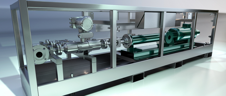 Computer rendering of the i-Trak automated fluids monitoring tool.