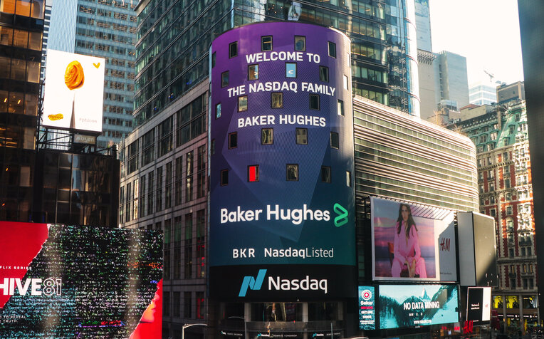 Baker Hughes on Nasdaq
