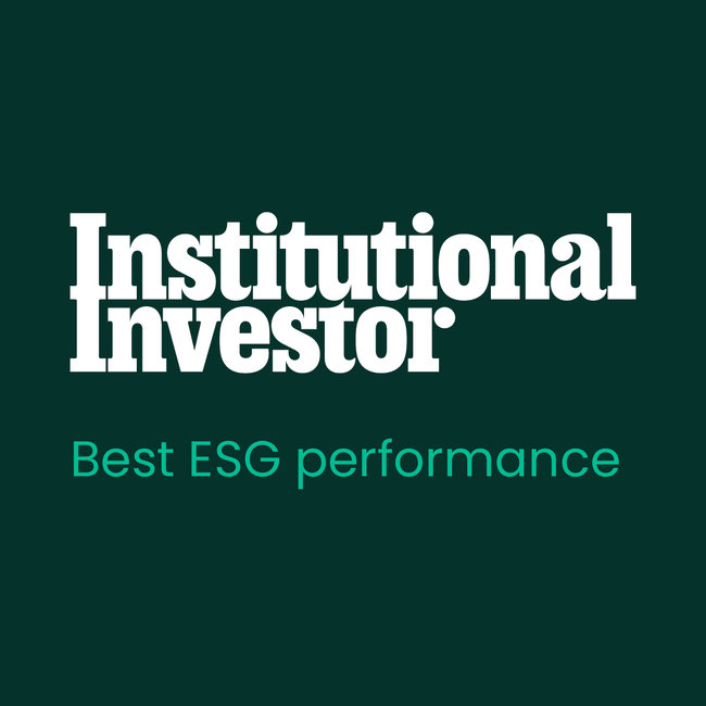 Best ESG performance Institutional Investor