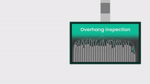 Overhang inspection