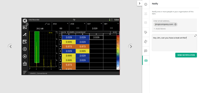 USM 100 Interface Screengrab 2