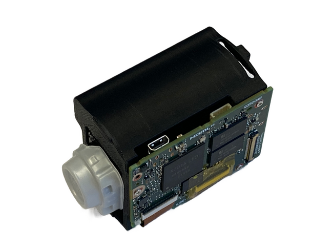 Close up image of Ca-Zoom HD inspection camera module head