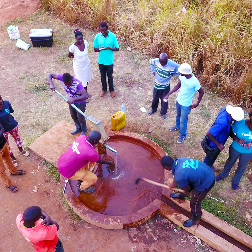 Water project in Uganda