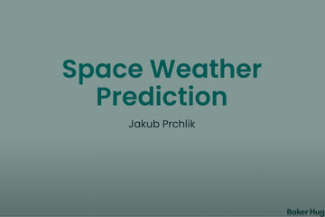 tech talk space weather prediction poster