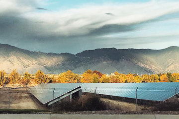 Solar Panels at Minden, Nevada HQ