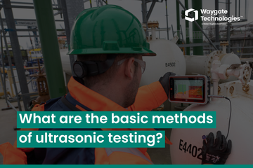 What are the basic methods of ultrasonic testing?