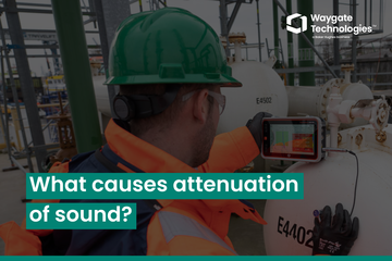 What causes attenuation of sound?