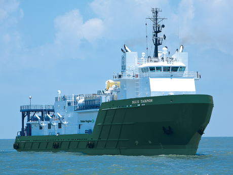 Photo of the Blue Tarpon deepwater stimulation vessel