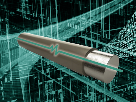 Digital slickline graphic.