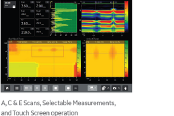 Hand-held encoded scanner with manual indexing for efficient corrosion inspections.