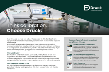 Druck Services Overview Flyer - Image