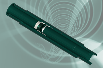 Computer rendering of the Vanquish Barrier Plug.