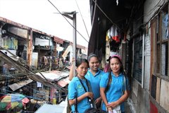 Young women in Manila, Philippines who are part of Life Project for Youth