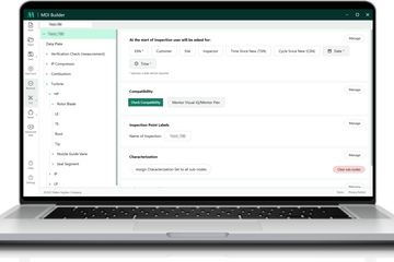 inspectionworks software makes it easy to share and store information on your mviq+.