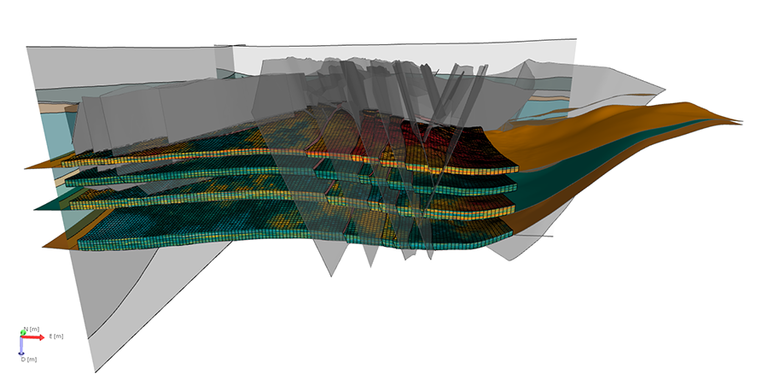 JewelSuite subsurface modeling software.