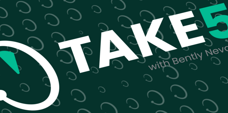 Take 5 Podcast Logo