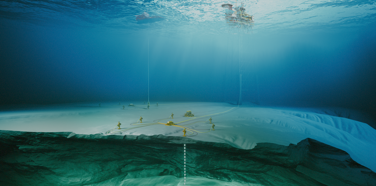 Image of a subsea tree system.