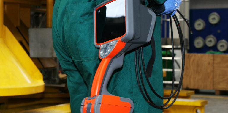 Mentor Flex video borescope is the latest borescope to tackle wind energy inspections.