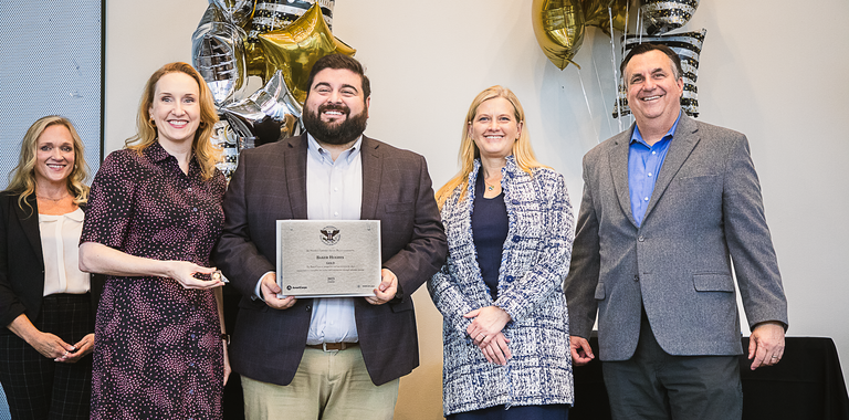 Houston Food Bank President's Volunteer Service Award