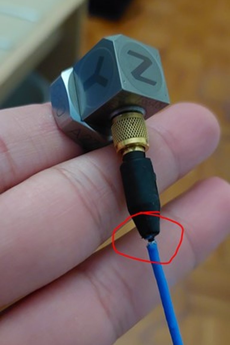 Fig 11: Broken cable