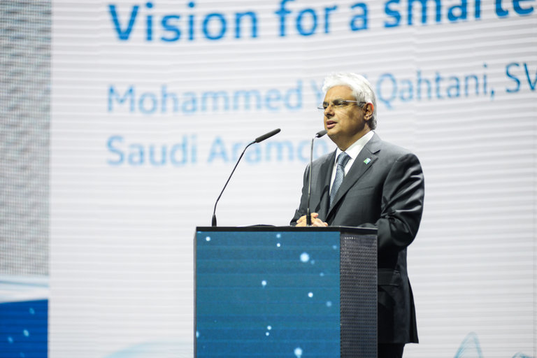 Keynote, Day 1: Mohammed Y. Al Qahtani, SVP Upstream, Saudi Aramco, VISION FOR A SMARTER ENERGY FUTURE image