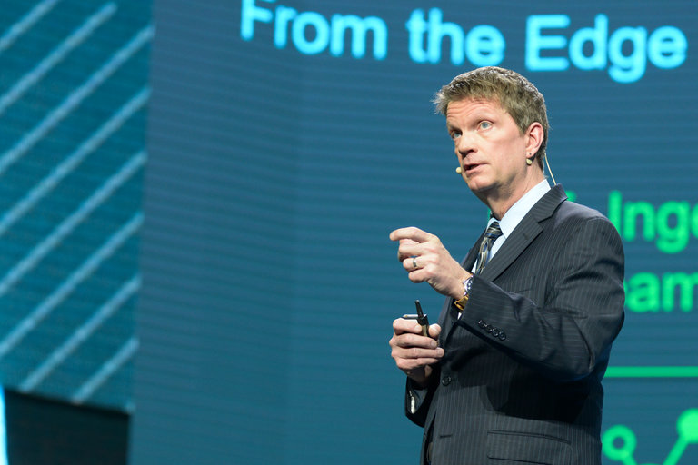 Keynote, Day 1: Michael Olson, Founder & Chief Strategy Officer, Cloudera, FROM EDGE TO AI image