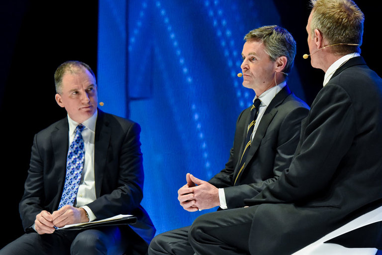 AM2017 Panelists Listen To Announcer