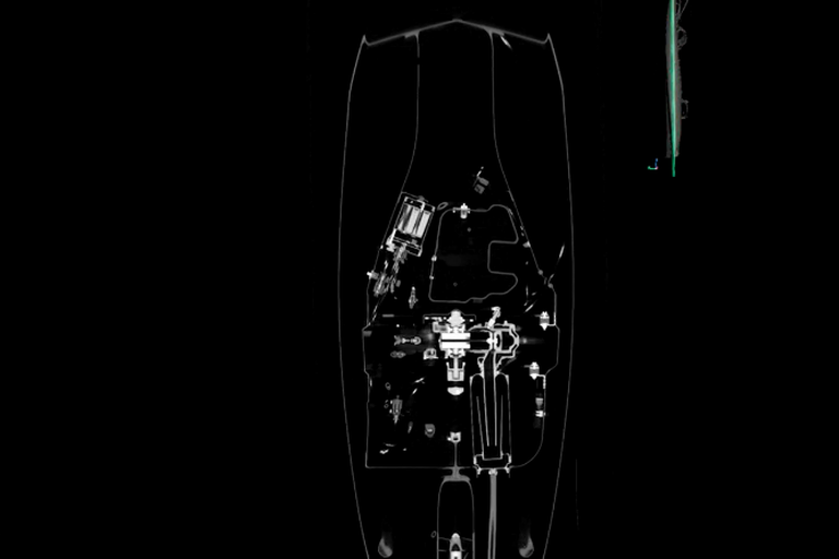 CT Scans of motorized surfboard