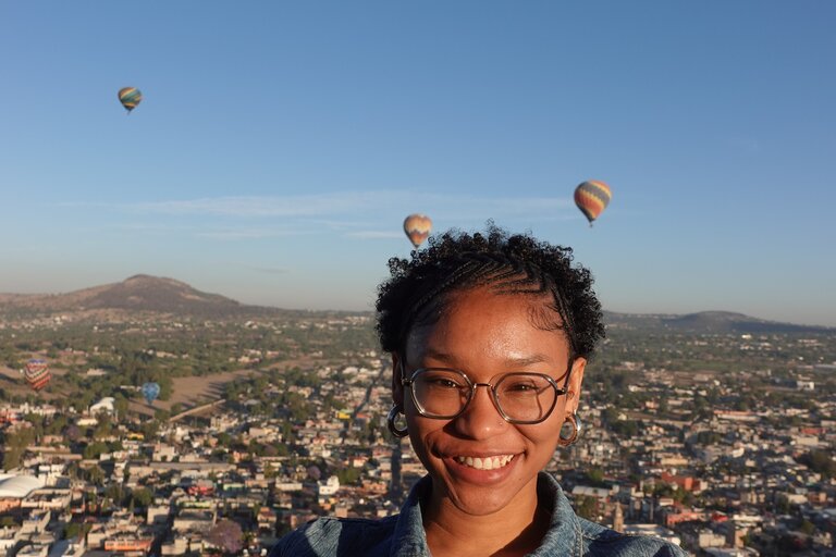 EFS_June2025_Cori in hot air balloon