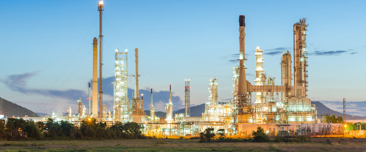 image of refineries and petro plant