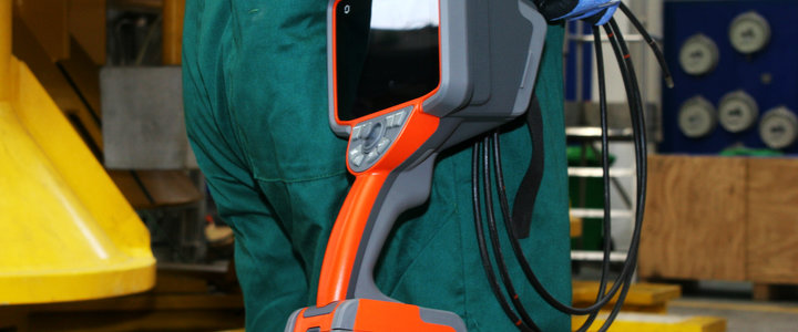 Mentor Flex video borescope is the latest borescope to tackle wind energy inspections.